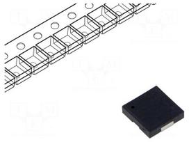Sound transducer: piezo signaller | SMD | 4kHz | 1mA | H: 1.9mm | 15.6nF