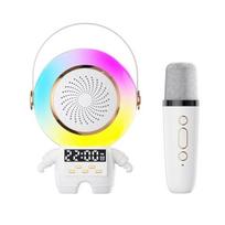 Riff TK66 Astronaut Portable Speaker with Wireless Mic White