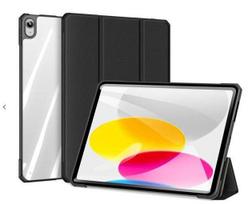 Knygos tipo dėklas Dux Ducis  Copa case for iPad 10.9'' 2022 (10 gen.) smart cover stand Black