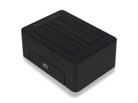 USB 3.2 Gen1 to 2.5" and 3.5" SATA dual hard drive docking station