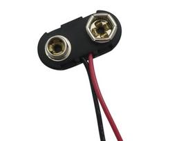 BATTERY SNAP FOR 1 x 9V-CELL ("T"-TYPE)