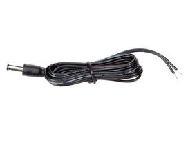 1.30 m power cable with 2.1x5.5 mm male DC plug