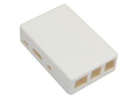 RASPBERRY PI B CASE - WHITE - FOR RASPBERRY PI B+, 2B and 3B