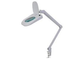 LED desk lamp with magnifying glass - 5 diopters - 10 W