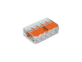 COMPACT SPLICING CONNECTOR 5 x 0.2 - 4 mm² FOR ALL WIRE TYPES
