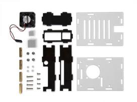 TRANSPARENT CASE WITH COOLING FOR RASPBERRY PI 4