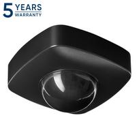 Apsaugos sistemos // Judesio jutikliai // Czujnik ruchu i obecności 360°, IP65, 2000W, 3 sensory, czarny