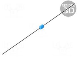 Resistor: metal film | THT | 180kΩ | 2W | ±1% | MF | 500V | Ø0.7x25mm | axial