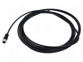 Cable: for sensors/automation | PIN: 5 | M12 female | 5m | plug | 60VDC