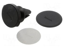 Car holder | black | air vent | Features: magnetic holder