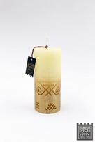 Baltic Candles "Tree of Austra" / burning time 45h (60x140mm) Ivory