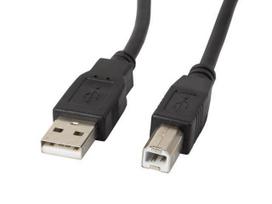 RoGer USB 2.0 A-plug AM-BM Printer Cable 1m / black