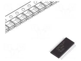IC: driver | H-bridge | stepper motor controller | TSSOP28 | 2.5A