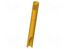 Test probe socket | gold-plated | KS-113 | soldered | L: 27mm