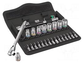 Wrench-set | inch,socket spanner | 1/4" | 28pcs.