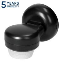 Apsaugos sistemos // Judesio jutikliai // Czujnik ruchu 360st. IP65, 1200W, zasięg max. 24m, czarny