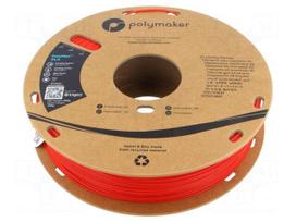 Filament: PLA Tough | 1.75mm | red | 190÷230°C | 750g | PolyMax™