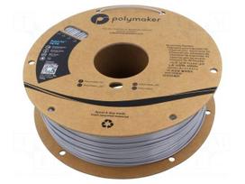 Filament: PET-G | 1.75mm | grey | 230÷240°C | 1kg | Table temp: 70÷80°C