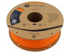 Filament: PLA | 1.75mm | orange | 190÷230°C | 1kg | Table temp: 45°C