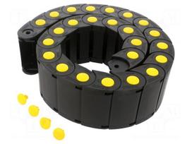 Cable chain | MEDIUM | Bend.rad: 200mm | L: 1000mm | Int.height: 30mm