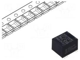 Converter: AC/DC | 3W | Uin: 85÷264VAC,120÷370VDC | Uout: 24VDC | 77%