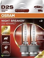 Bulb (Set of 2 pcs) D2S 85V 35W P32D-2 XENARC NIGHT BREAKER 220, white 4500K