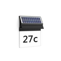 PHILIPS Enkara ar solāro uzlādi HN 0.2W 2700K melns gaismeklis 8720169265462