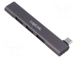 Hub USB | USB A socket x4,USB C plug | USB 2.0,USB 3.2 Gen 1 | PnP