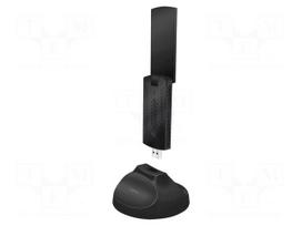 PC extension card: WiFi network | USB A socket,USB A plug | black