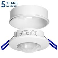Apsaugos sistemos // Judesio jutikliai // Czujnik ruchu 360°, IP20, 1200W, zasięg max. 8m, biały