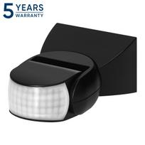 Įrankiai ir matavimo prietaisai // Įrankių, priedų naujienos // Czujnik ruchu 180° 2 sensory, IP65, 1200W, czarny, TUYA Smart Wi-Fi