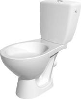 WC set 204 Kaskada Compact horizontal outflow w/o