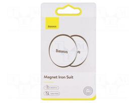 Plate | for dashboard,self-adhesive | Features: magnetic holder