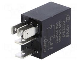 Relay: electromagnetic | SPDT | Ucoil: 12VDC | 30A | automotive | 90Ω