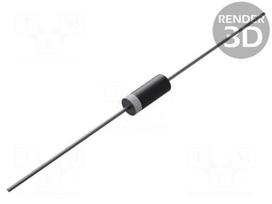 Diode: Zener | 3W | 12V | CASE59 | single diode | reel,tape | 1N59xxB