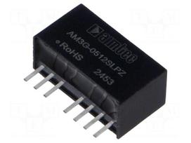 Converter: DC/DC | 3W | Uin: 4.5÷9VDC | Uout: 12VDC | Iin: 805mA | SIP8
