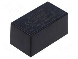 Converter: AC/DC | 15W | Uin: 85÷305VAC,100÷430VDC | Uout: 15VDC | 85%