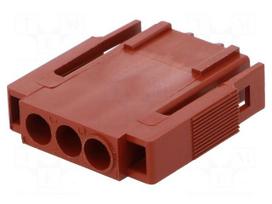 Connector: wire-wire | black | plug | male,female | PIN: 3 | 5mm | crimped