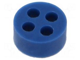 Insert for gland | 5mm | M25 | IP54 | silicone | Holes no: 3 | -50÷200°C