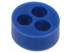 Insert for gland | 7mm | M25 | IP54 | silicone | Holes no: 3 | -50÷200°C