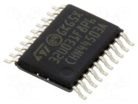 IC: STM32 ARM microcontroller | 56MHz | TSSOP20 | 1.71÷3.6VDC | Cmp: 1