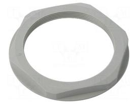 Nut | M63 | halogen free | polyamide | UL94V-0 | 75mm | grey | Pitch: 1.5