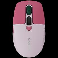 CANYON mouse MW-26 LCD Silent Dual Mode Wireless Pink