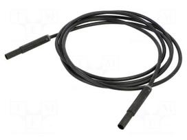 Test lead | 32A | banana plug 4mm,both sides | insulated | Len: 2m