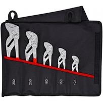 KNIPEX set of 5 pliers-wrenches 125/150/180/250/300mm
