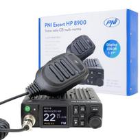 CB PNI Escort HP 8900 ASQ radio station, 12V / 24V, RF Gain, Roger Beep, CTCSS-DCS, Dual Watch AM / FM switched only in the EU band