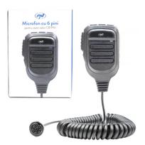 Replacement microphone for CB PNI Escort HP 9500, HP 8900, HP 8000L 6-pin radio station