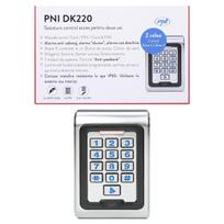 Access control keypad PNI DK220, stand alone, exterior and interior, IP65, with 2 relays