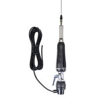 Folding CB PNI LED 1000 antenna, 80 cm long, with cable and butterfly fixed mount, 26-30 MHz, 300 Watt, illuminates during transmission