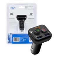 FM Modulator PNI Valentine F250 Bluetooth 5.0, MP3 player, FM transmitter, micro SD slot, dual USB port, fast mobile device charging, super bass button